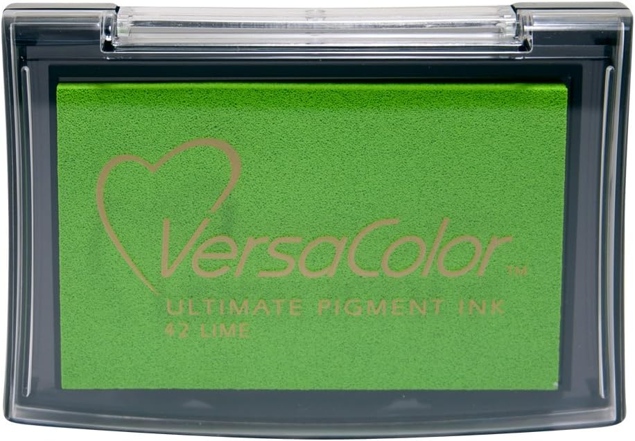 Tsukineko VC042 Versacolor Pigment Ink Pad - Lime