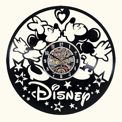  Disney Mickey Mouse Love Vinyl Wall Clock 12 In