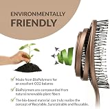 marQus Detangling Hair Brush USB No-Pull No-Pain Bioplastic Wheat Miracle view 5