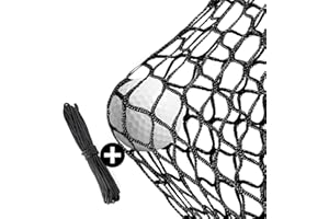 ALL ABOUT NET Practice Golf Nets - Ideal for Golf, Hockey, Baseball - Sports Netting, Impact Equipment - Perfect for Backyard Driving, Chipping, Hitting, Pitching Simulators