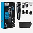 Braun All-in-One Style Kit Series 5 5480, 8-in-1 Trimmer for Men with Beard Trimmer, Body Trimmer for Manscaping, Hair Clippers & More, Ultra-Sharp Blade, 40 Length Settings, Waterproof