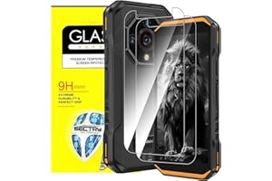 GEJEFA Screen Protector for Ulefone Armor X32/X32 Pro, GEJEFA 2 Pack 9H Hardness Anti-Scratch HD Clear Tempered Glass Screen 