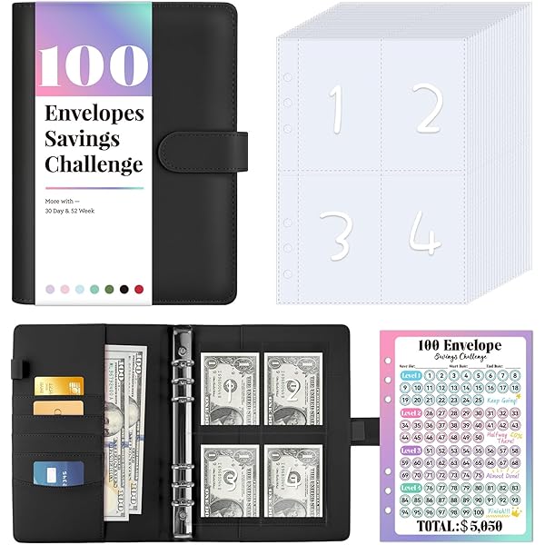 100k Savings Challenge Book: The Ultimate Guide to Save