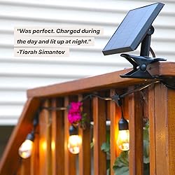 Brightech Ambience Pro 27 Ft Solar Powered Outdoor