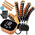 FGNJJKL Rehabilitation Robot Gloves Hemiplegia Hand Stroke Recovery Equipment, Robot Hand Glove Finger Trainer with Strength Adjustment, Multiple Training Modes