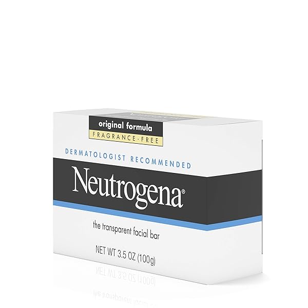 NEUTROGENA FACE CLEANSING BAR – FRAGRANCE FREE – 3.5 OZ