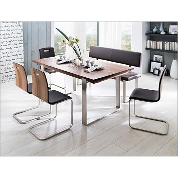 Esstische Kuchentische Ausziehbarer Design Esstisch Onyx Weiss Hochglanz Eiche 160 200 Cm Esszimmer Mobel Wohnen Jung Israel Org
