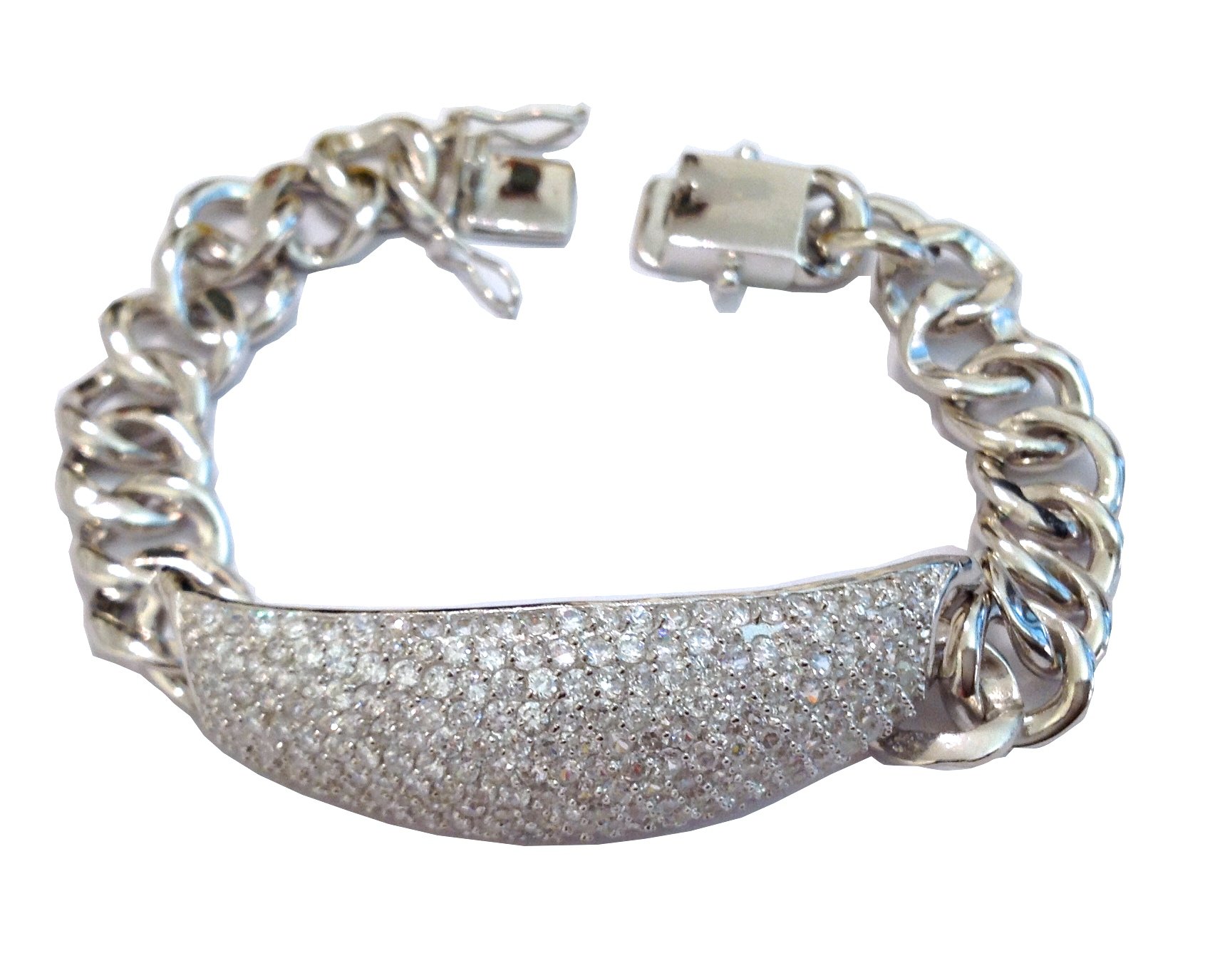 925 Sterling Silver & Zirconia Bracelet