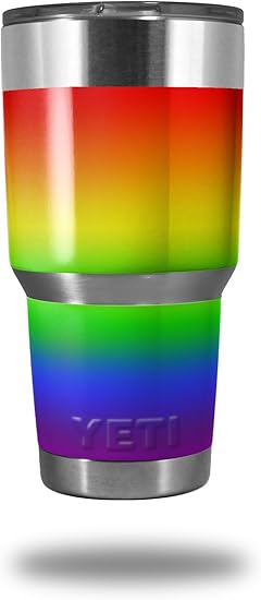 rainbow yeti cup