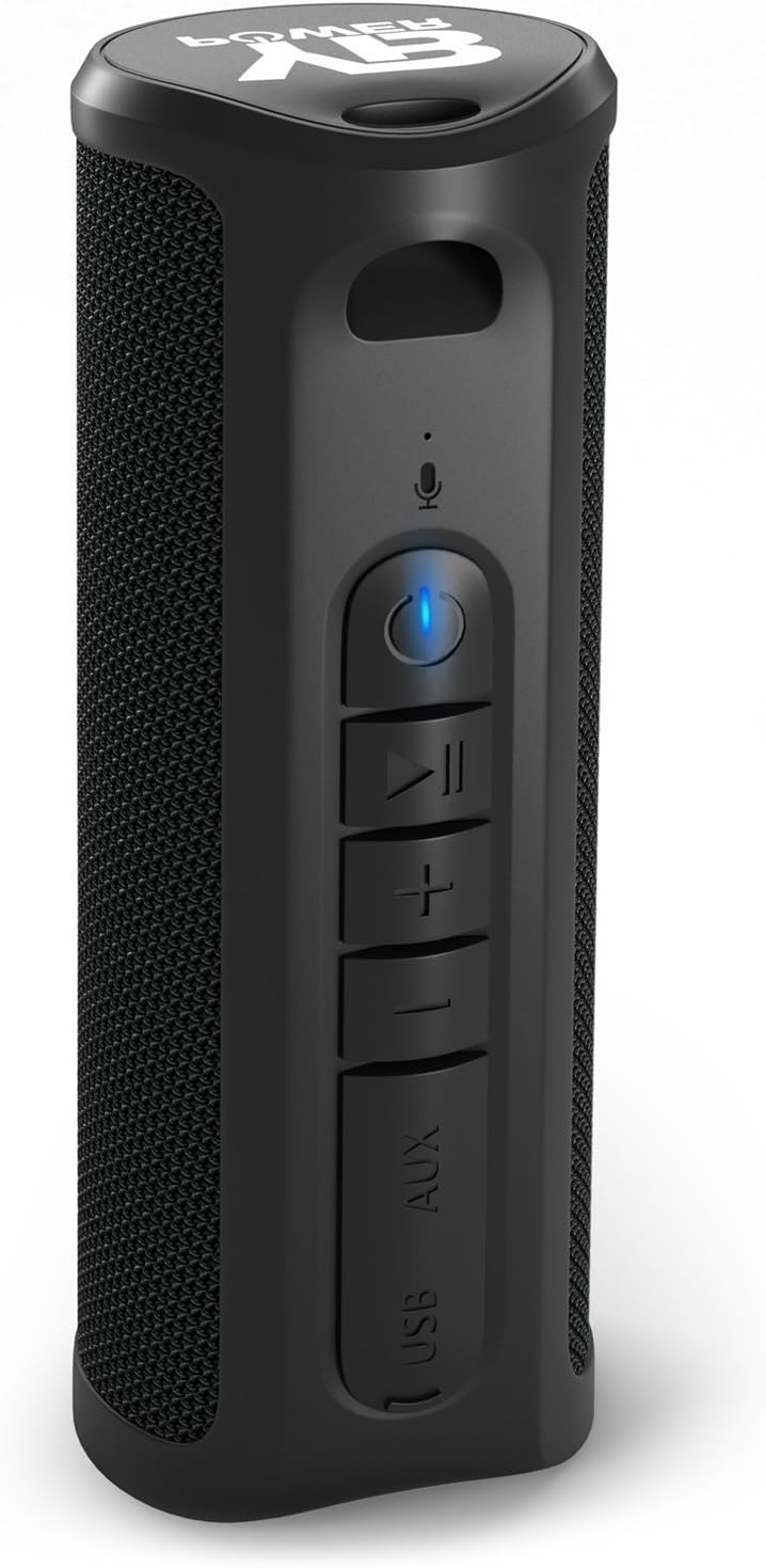 Bluetooth Speakers with 20-Hours Playtime, Best Portable Outdoor Speakers IPX4 Water-Resistant, Wireless Speaker with 10W Stereo Loud Sound and Bass for Echo Dot, iPhone, Samsung, Huawei, MacBook, PC