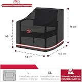 Turtle Life Patio Single Sofa Cover Waterproof Windproof 94x102x76 cm view 3