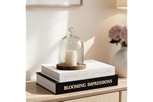 Upgraded Decorative Books for Home Decor - Coffee Table Faux Books for Decoration, Linen Fake Book Storage Box for Entryway, 