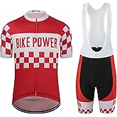 Coconut Ropamo CR Men's Cycling Jersey Set Road Bike Jersey Zipper Pocket Short Sleeves Cycling Kits Bib Shorts 3D Padded