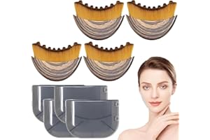 4 Pcs Lymphatic Contour Face Brush, Lymphatic Drainage Massager, Ergonomic Face Beauty Tool，Designed to Fit The Skin Precisel