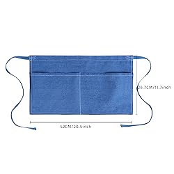 MIKI WELL Denim Apron With 2 Pockets - Waterproof