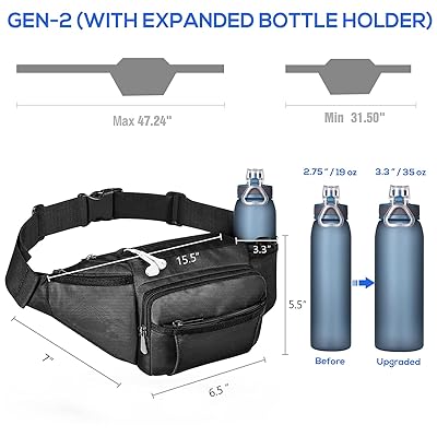 hip pack water bottle holder