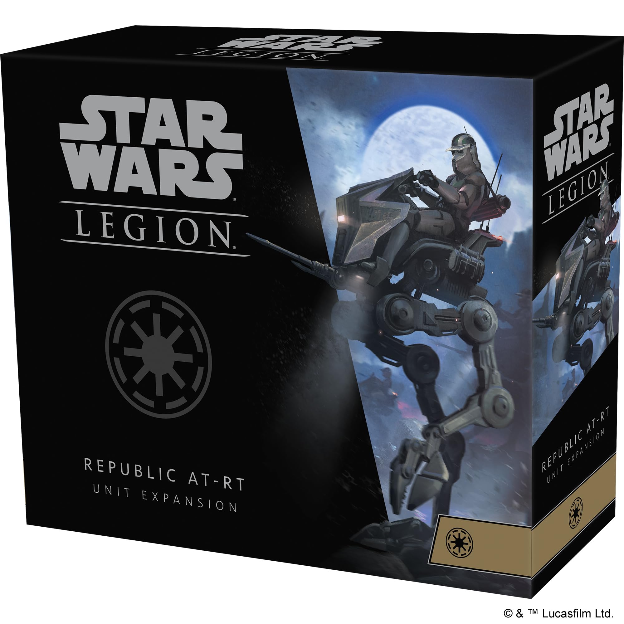 Star Wars: Legion Republic AT-RT UNIT EXPANSION - Republic Scout Walker, Tabletop Miniatures Game, Strategy Game for Kids and Adults, Ages 14+, 2 Players, 3 Hour Playtime, Made by Atomic Mass Games