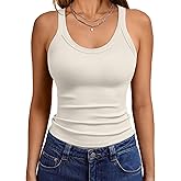 Trendy Queen Women's Ribbed Crop Tank Top