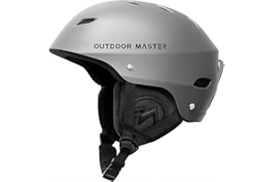 OutdoorMaster Kelvin Ski Helmet - Snowboard Helmet for Men, Women & Youth