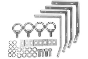 4pcs Load Stops, Replace T Slot Truck Cross Bar 304 Stainless Steel for Ladder Firewood Skis Kayak