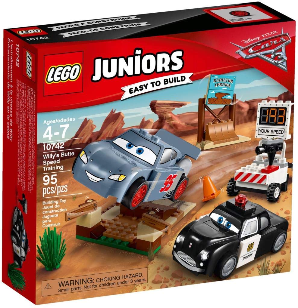 LEGO Juniors Willy's Butte Speed ​​Training 10742 Kit de construcción
