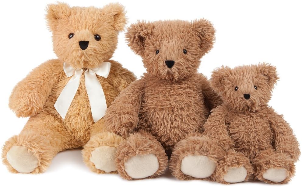 Vermont Teddy Bear Teddy Bears - 13 Inch, Almond Brown, Super Soft: Toys & Games