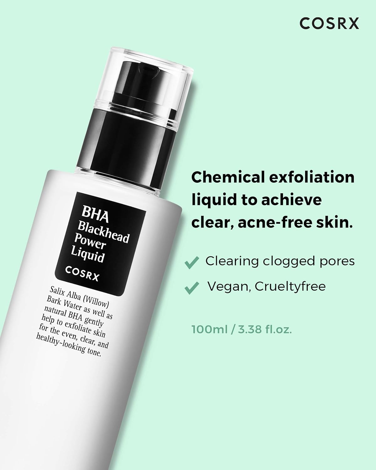 cosrx bha blackhead power liquid salicylic acid percentage