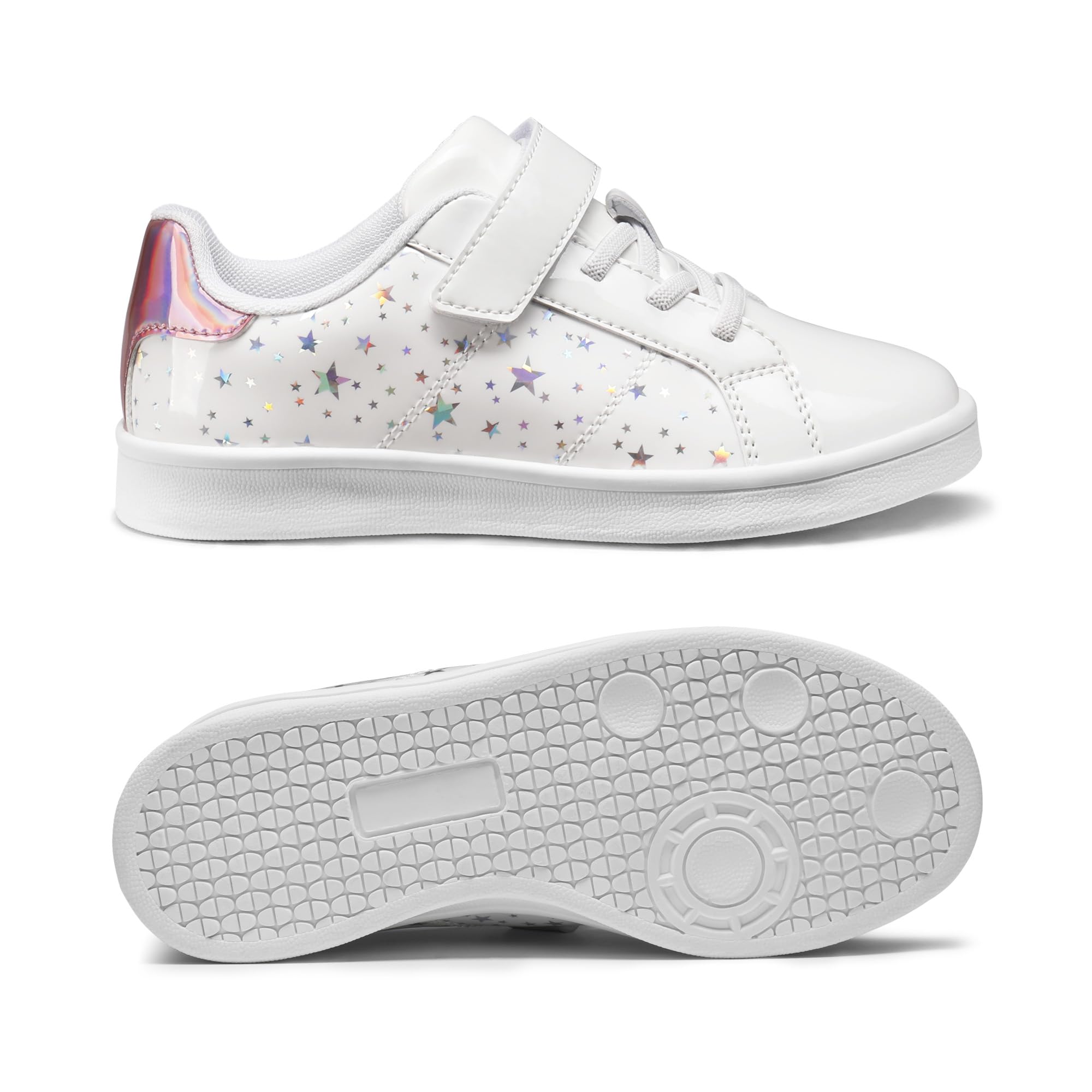 DREAM PAIRS Girls Boys Sneakers Tennis School Shoes Casual Walking Storybook Footwear for Little/Big Kids