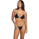 Volcom Women's Tri Bikini Top – Sustainable Slide-tri Swim Top with Adjustable Halter and Removable Cups