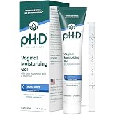 pH-D Feminine Health Moisturizing Vaginal Gel, 2 Fl Oz, 14 Applications | Hyaluronic Acid, Aloe &amp; Vitamin E, pH Balanced, Vegan, No Added Parabens, Made in USA