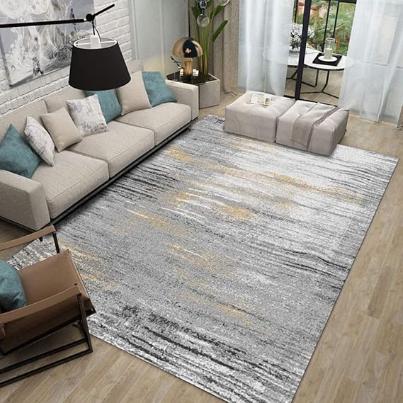 Amazon.de: ZMIN Weicher Shag Geometrische Teppiche, Moderne Einfache