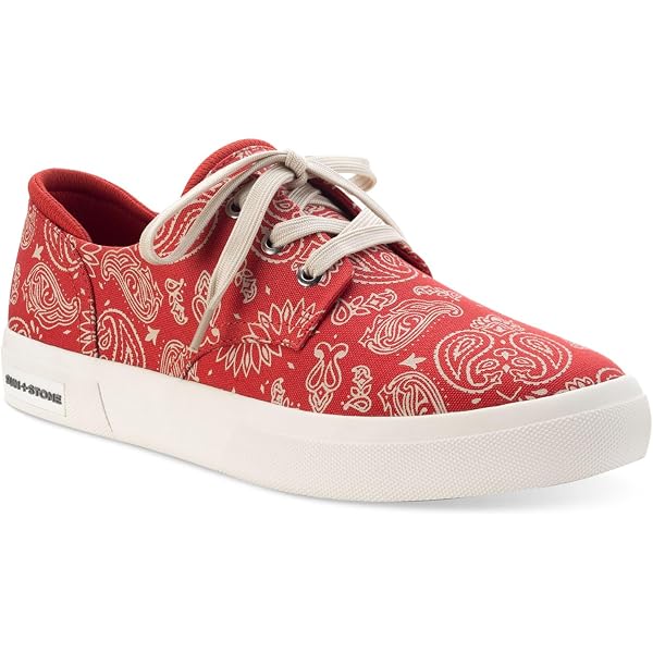 Amazon.com | SUN STONE Mens Red Tie Dye Goring Cushioned  display picture 3