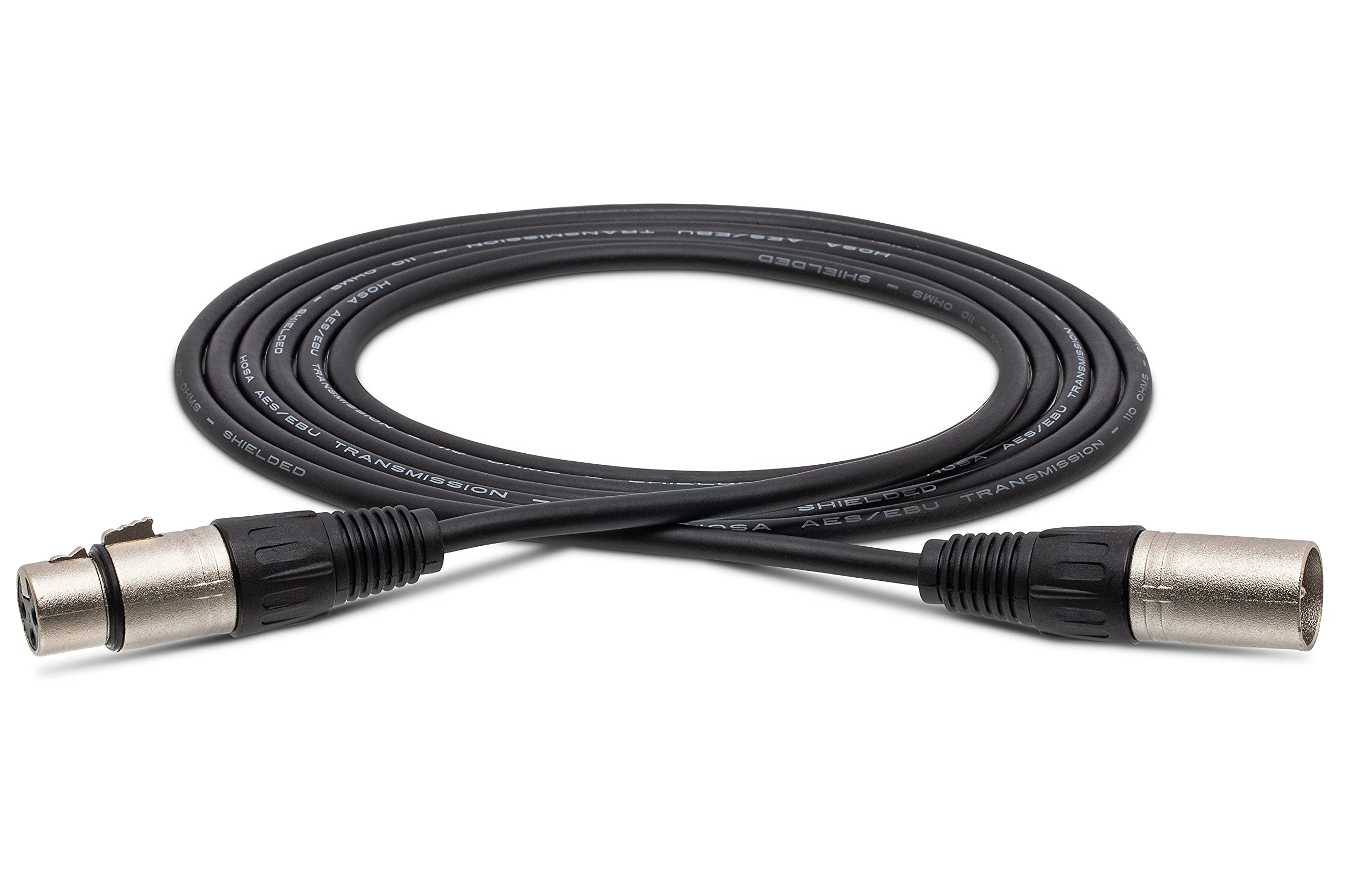 HOSA EBU-005 XLR3F to XLR3M AES/EBU Cable, 5 feet
