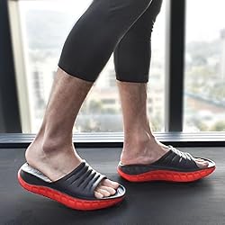 KuaiLu Mens Recovery Sandals Sport Comfort Cushion