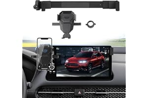 Sunsdrew Car Phone Holder for 2023-2025 Honda HR-V Accessories,Adjustable GPS HR-V Phone Mount for 9-inch Screen,Hands-Free Ultra Stable HRV Air Vent Phone Stand