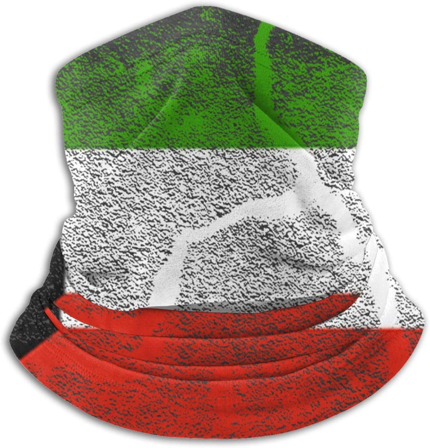 Kuwait Flag Microfiber Neck Gaiter Scarf Balaclavas Magic Scarf Warmer