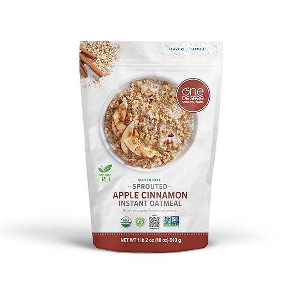HOT CEREAL FLV APPLE CINNAMON ORGANIC USA (18OZ) (CASE6)