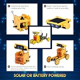 OMWay STEM 12-in-1 Solar Robot Toys Science Kit kids 8 14 view 5
