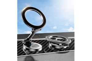 ibnsdoy Magnetic Phone Holder for Car, Magsafe Car Mount Ultra Magnetic Phone Holder for All Cell Phones for iPhone 16 15 14 13 Pro Max (Black)