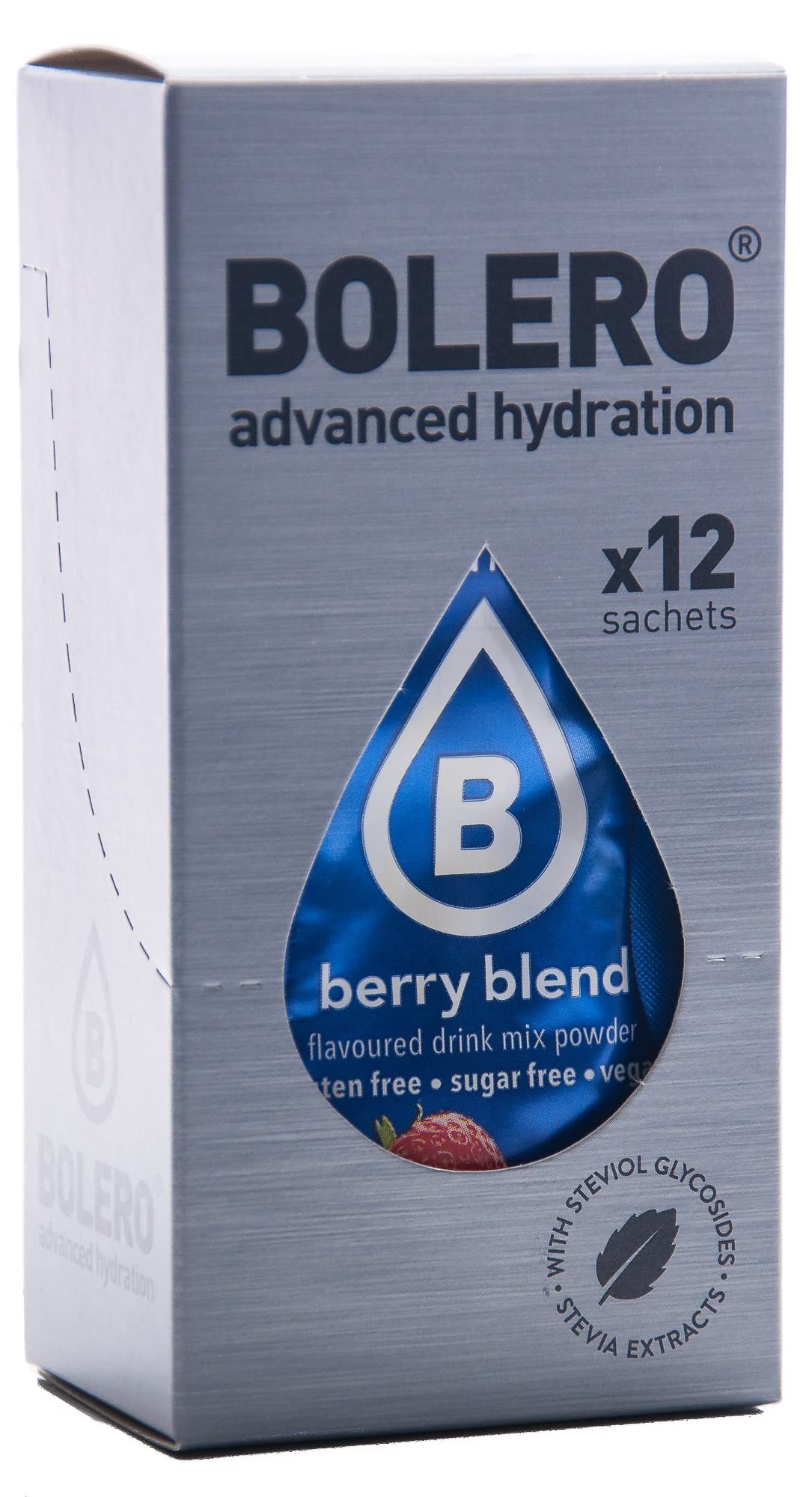 Bolero Sticks, Berry Blend, 12-Count