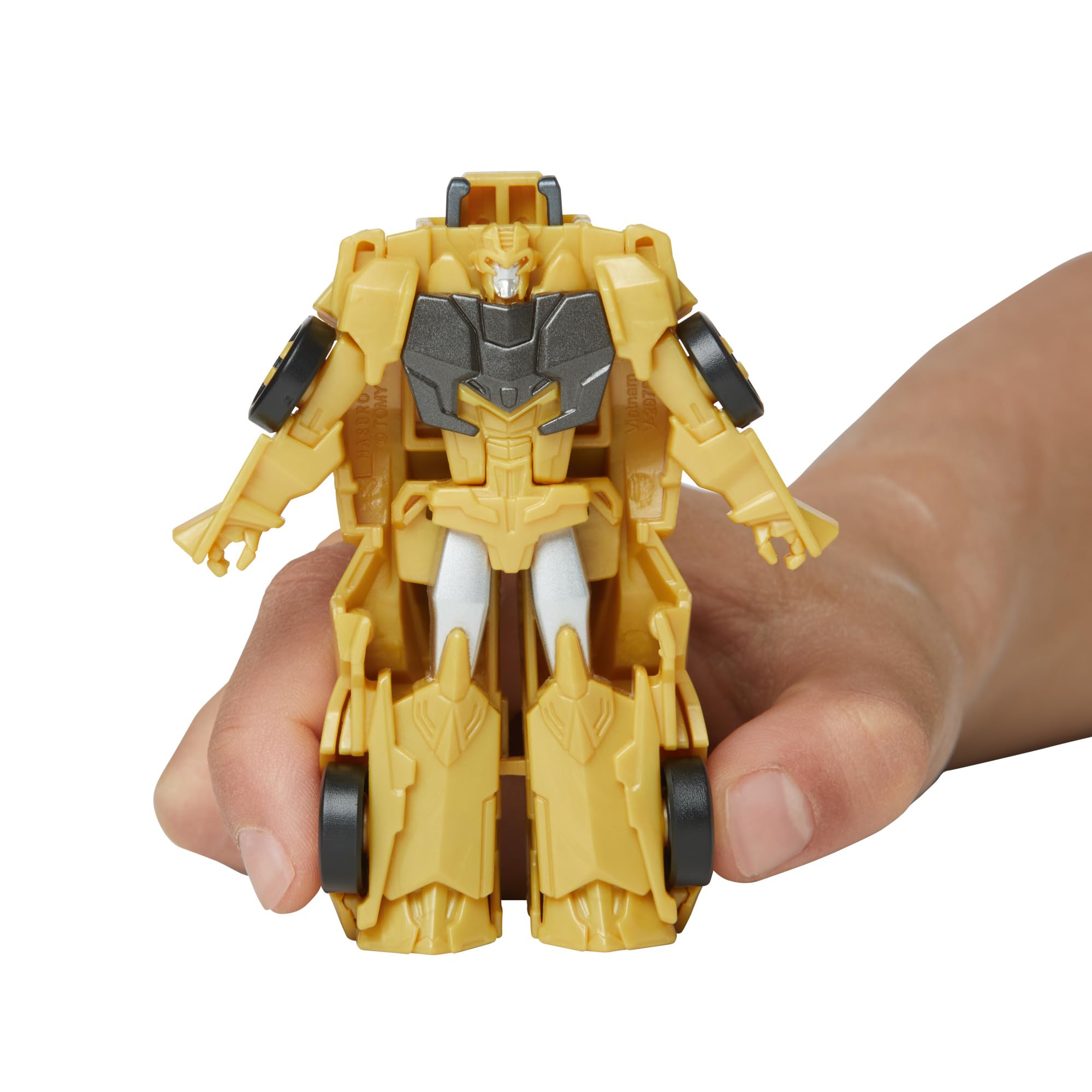 Transformers Crash & Combine Heroes, 3.75-Inch Converting Bumblebee and Optimus Prime Action Figures, Robot Toys for Kids 6 and Up (Amazon Exclusive)