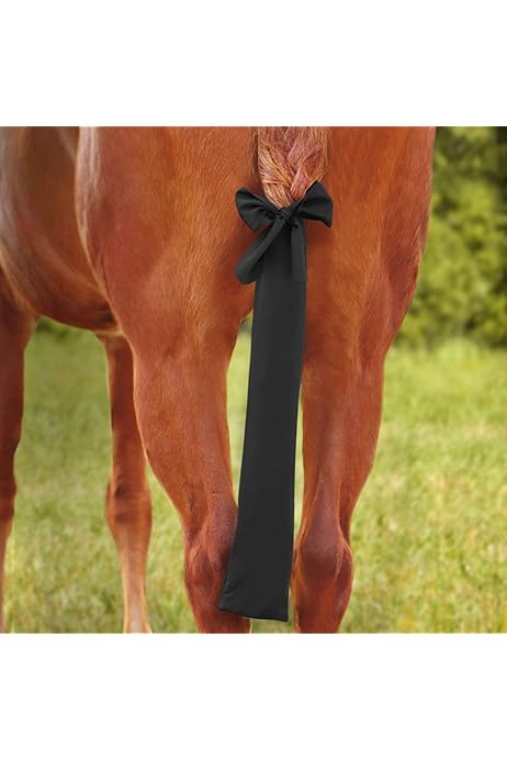 Horse Grooming Bag Lycra Tail Bag Stretchy Horse Tail Cover