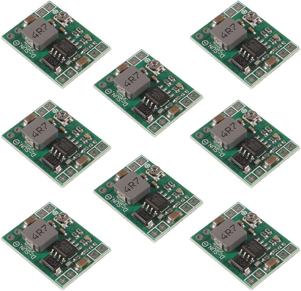 AITRIP 8x MP1584EN DC-DC Buck Converter Module Adjustable 24V to 12V 9V 5V 3V