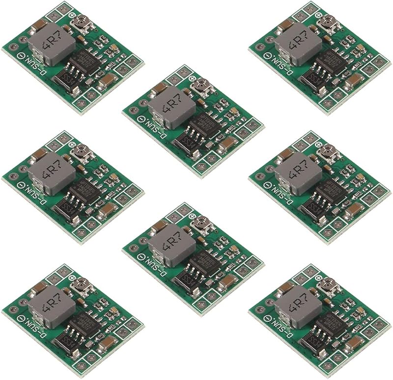 AITRIP 8x MP1584EN DC-DC Buck Converter Module Adjustable 24V to 12V 9V 5V 3V