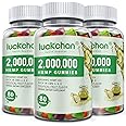 LUCKCHAN (3 Pack) High Potency Hemp Gummies 2,000,000 XXL Extra Strength - Natural Edibles Fruity Gummy with Organic Hemp Oil