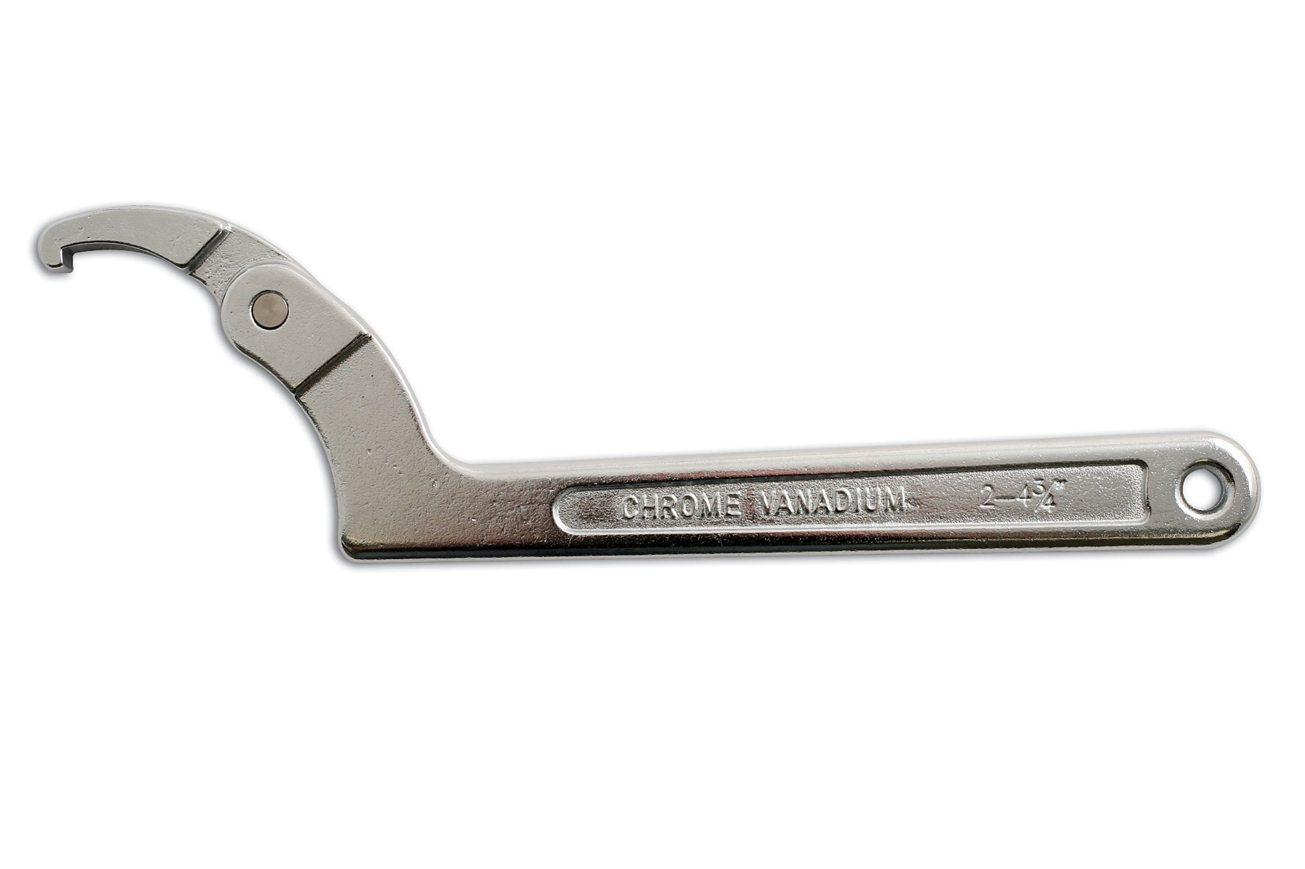 Laser 4930 Adjustable Hook Wrench 50-120mm
