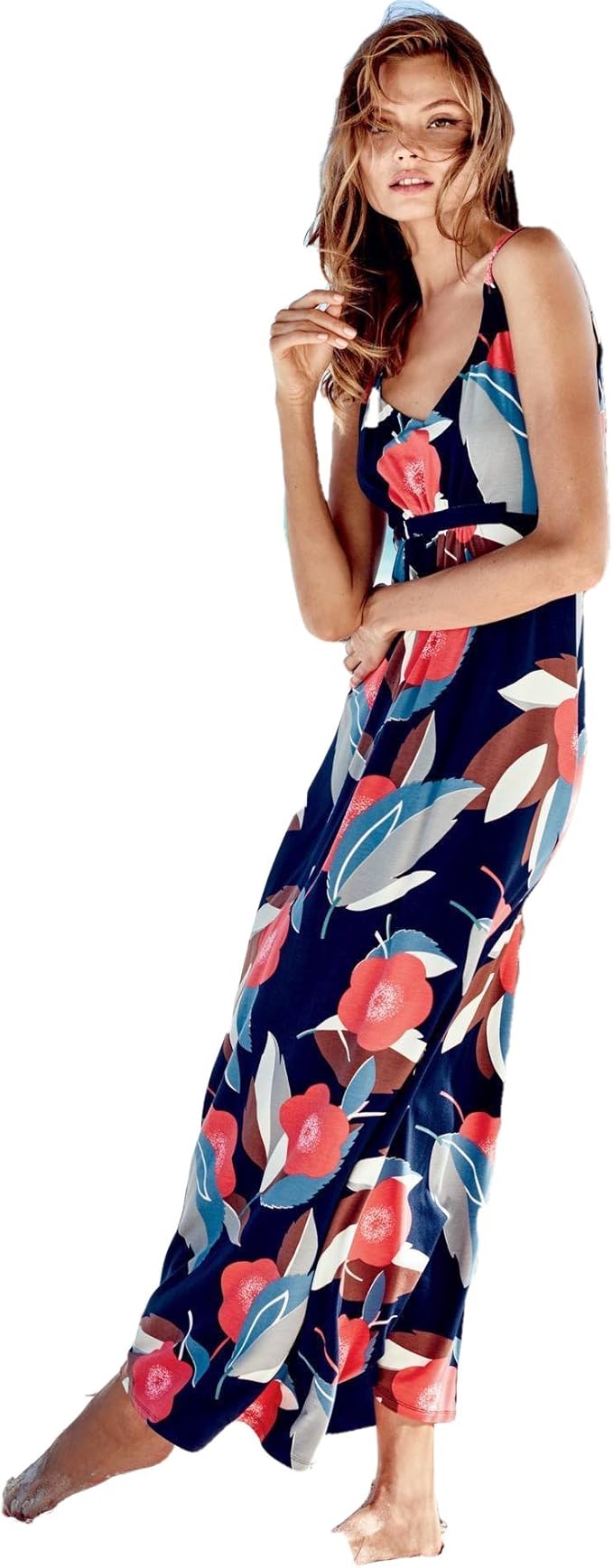 BODEN Jersey Maxi Floral Dress Size US 2 P at Amazon Womenâs Clothing store