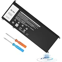 Batterie 56Wh 33YDH Pour Ordinateur Portable Dell - Compatible Inspiron, Latitude, G3 G5 G7 - 15,2V - 6 Cellules
