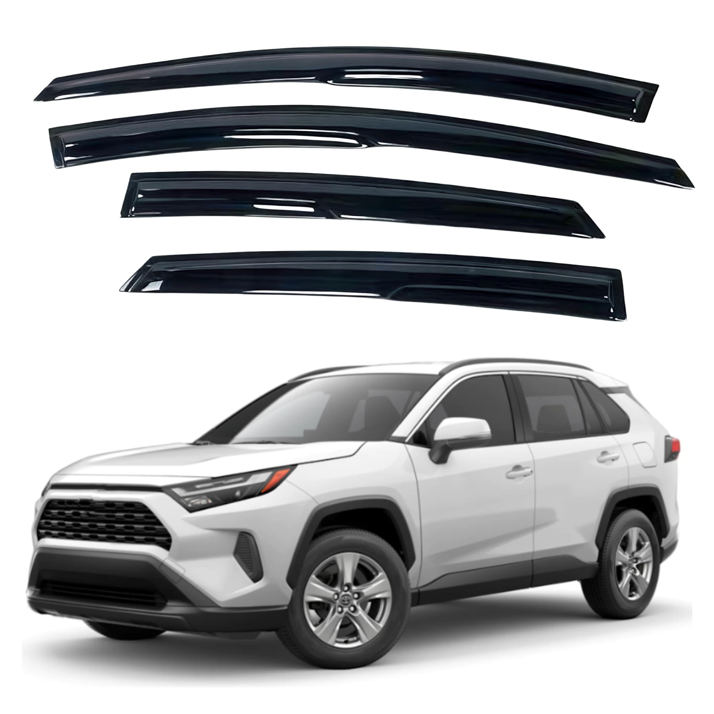 IG Window Visor for Toyota RAV4 2019-2024, Rain