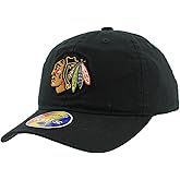 ZHATS NHL Unisex Kids NHL Officially Licensed Youth Adjustable Hat Scholarship Icon Black